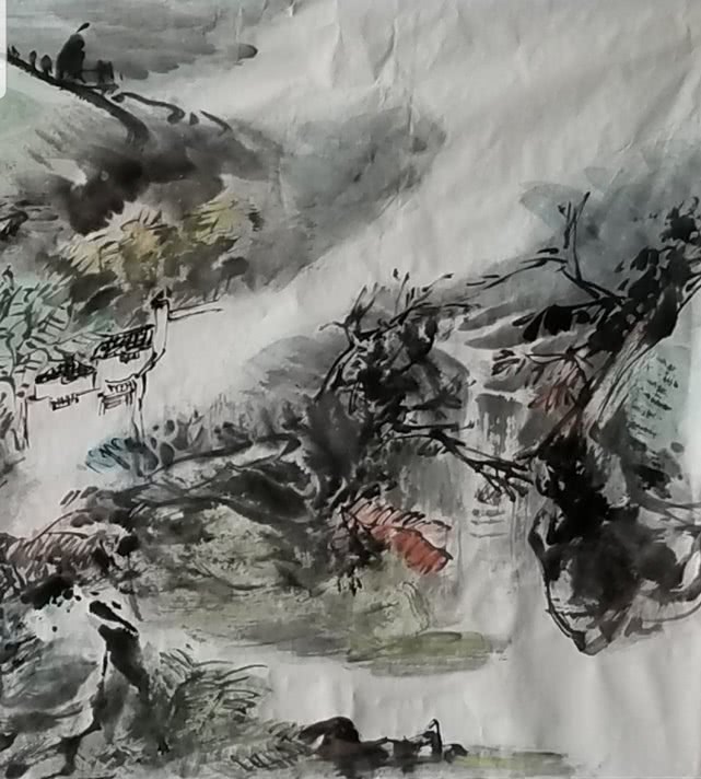 王艾石作品局部