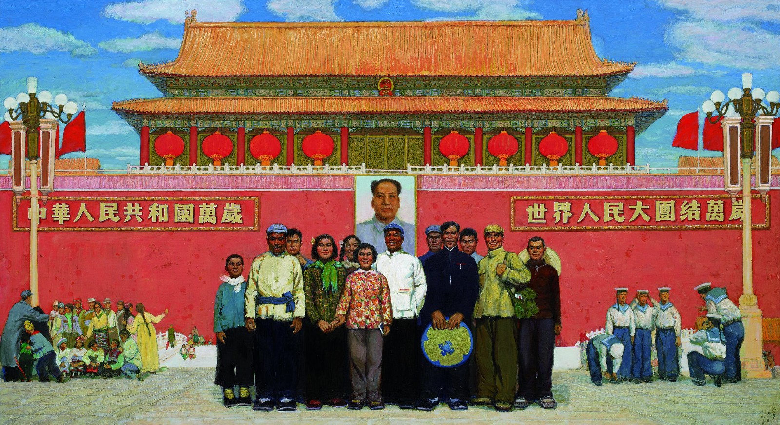 龙美以馆藏 再现新中国70年来美术发展的历程