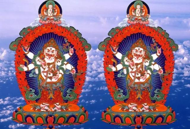 梵林文化-最具威力的财神六臂白玛哈嘎拉