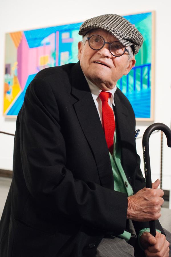 一本关于霍克尼的书，何以既是传记又是小说？