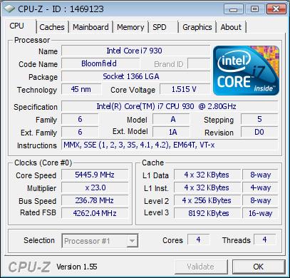 8年记录被打破 始祖级酷睿i7-930处理器超频到5.5GHz