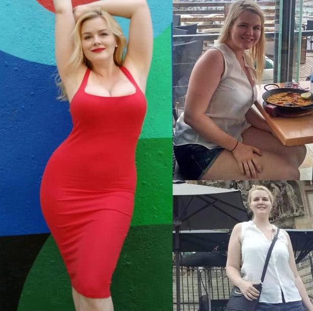女子坚持健身5年，减肥后体重200斤，胖的身材也很美！