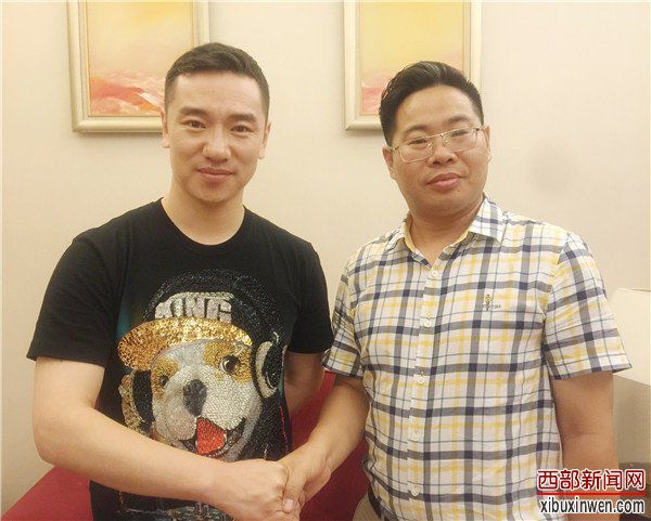 当红歌手王琪和王琪经纪人,总导演蒋涛亮相西安