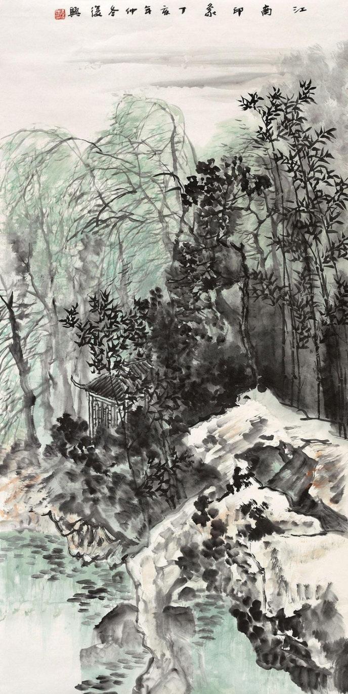 当代著名山水画家张复兴,山水国画作品欣赏