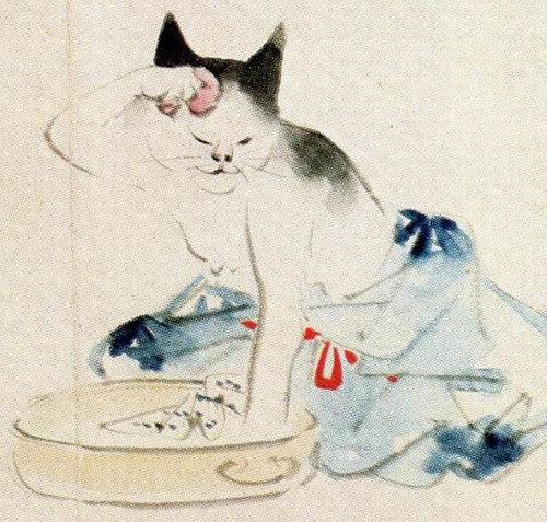 “浮世绘猫之世界”：大阪历博演绎妖猫、睡猫、招财猫