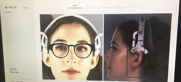 可进店定制的AR智能眼镜North Focals：视网膜投影