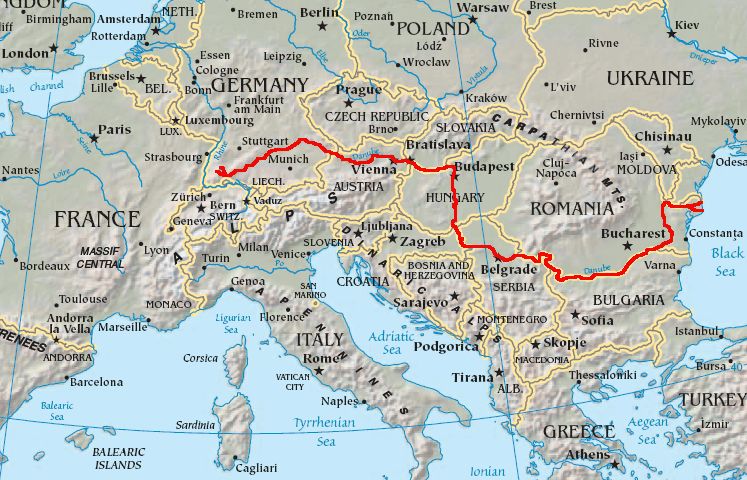 欧洲第二长河的多瑙河流经九个国家, 而被誉为"多瑙河明珠"的