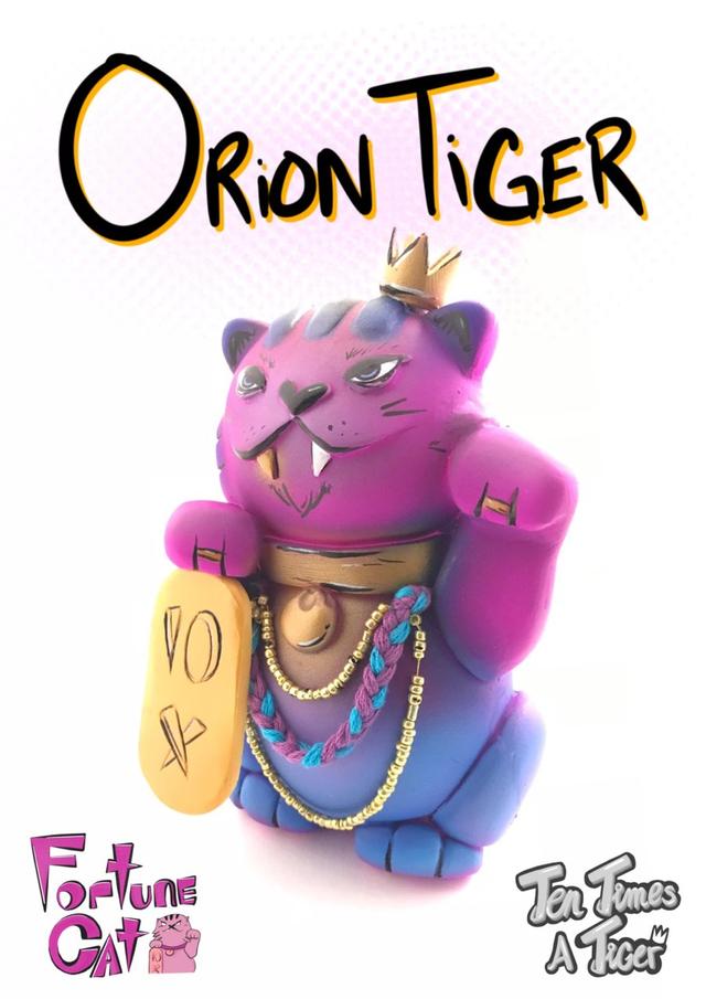 Ten Times a Tiger × Fortune Cat(招财猫)助你2019财源滚滚