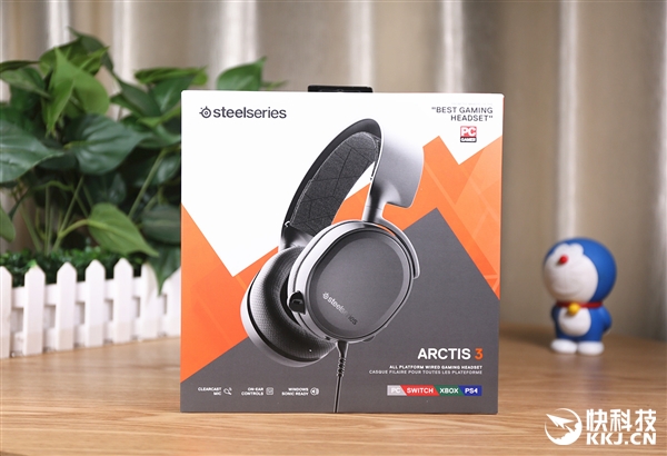 599元 赛睿电竞游戏耳机Arctis3开箱图赏