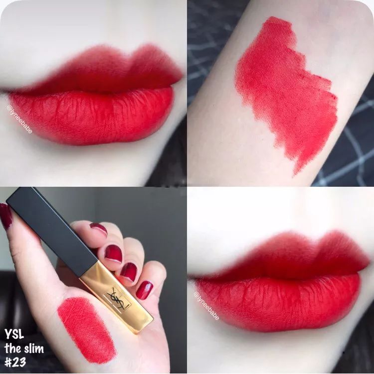 高级黑金配色 2018秋冬最火的 YSL小金条热门