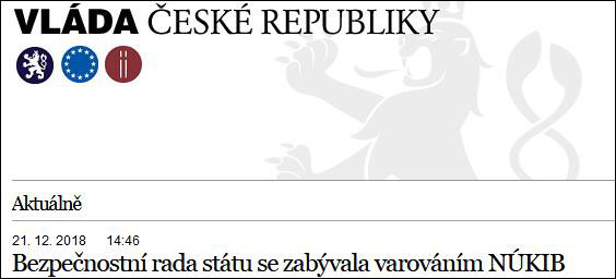 捷克政府正式声明：纠正对华为的错误警示