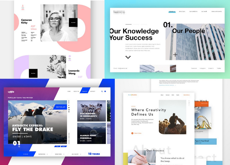 近两年世界设计潮流盘点：避开亮色系，在平面上增加深度