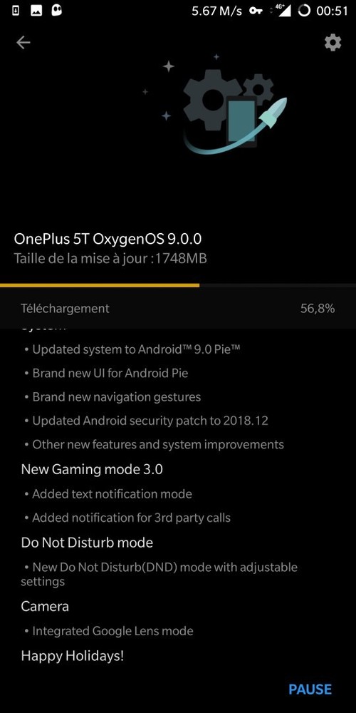 一加5/5T推送氧OS 9.0 再战一年不是梦！