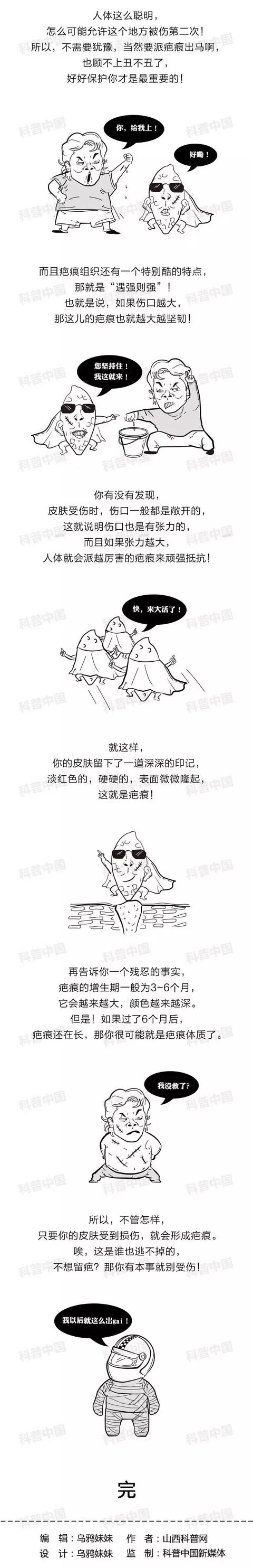 敢嫌皮肤上的疤痕丑?太委屈!为保护你,身体简直操碎了