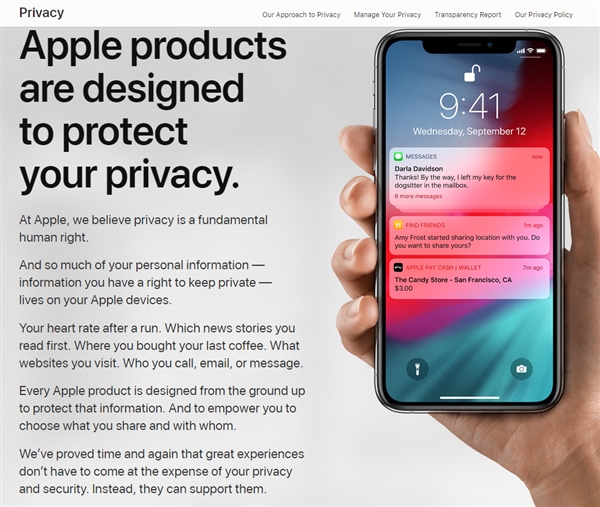 首度现身CES场外 苹果拉斯维加斯竖起巨幅“隐私”广告