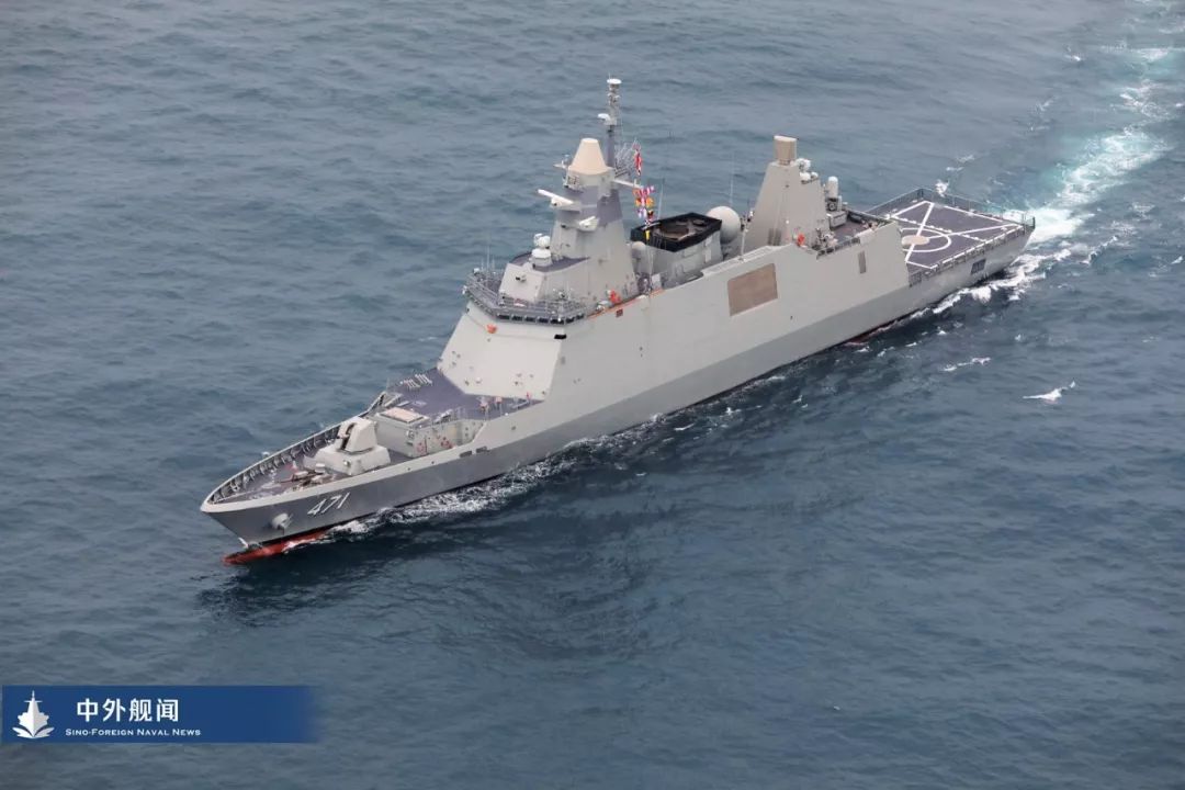 韩造新锐护卫舰正式加入泰国海军序列