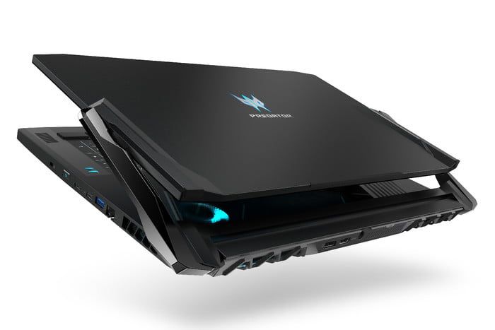 可翻转屏幕的17英寸2合1怪兽游戏笔电：宏碁Triton 900