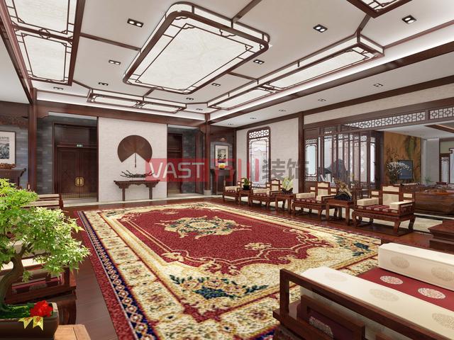 贵阳中式别墅装修风格案例——况有短墙银杏雨,更兼高阁玉兰风