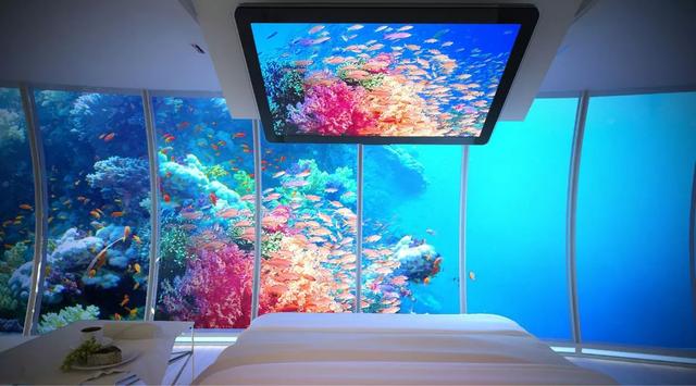 全球唯一的海底酒店,百分百体验海底世界,贫穷限制了我们的想象