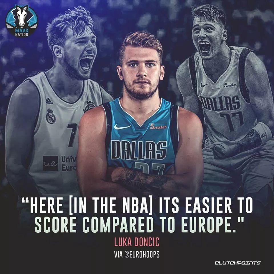东契奇:在nba得分比在欧洲联赛得分轻松一些__凤凰网