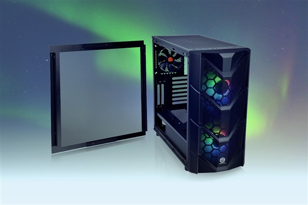 曜越推出全新C系列PC机箱：预装2个200mm RGB风扇
