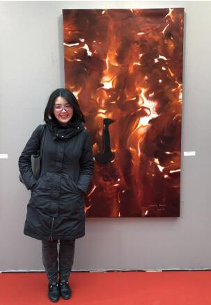 青年艺术家王涵再次受邀参加法国大皇宫艺术财富沙龙展
