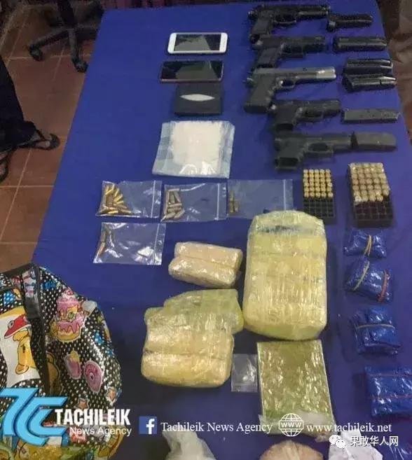 缅甸掸邦一小伙贩卖大量军火及毒品!