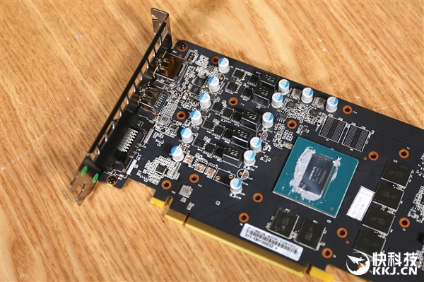 影驰GTX 1660 Ti大将显卡拆解图赏：蓝色风扇夺目