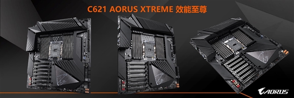 技嘉首秀C621 Aorus Xtreme主板：28核心全核稳超5GHz