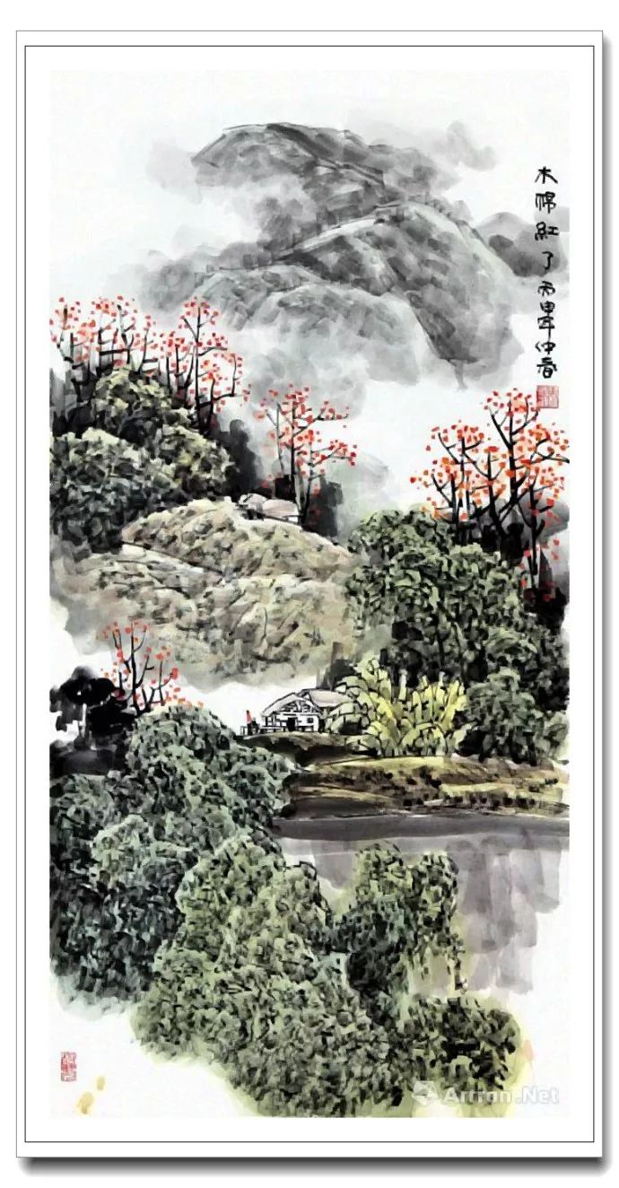 椰风海韵--马飞海南山水画