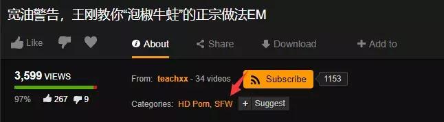 你永远不知道自己会在成人网站上看到什么……