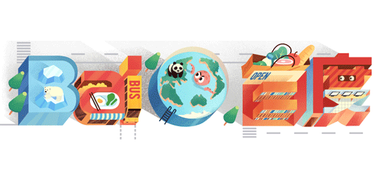 地球一小时百度LOGO