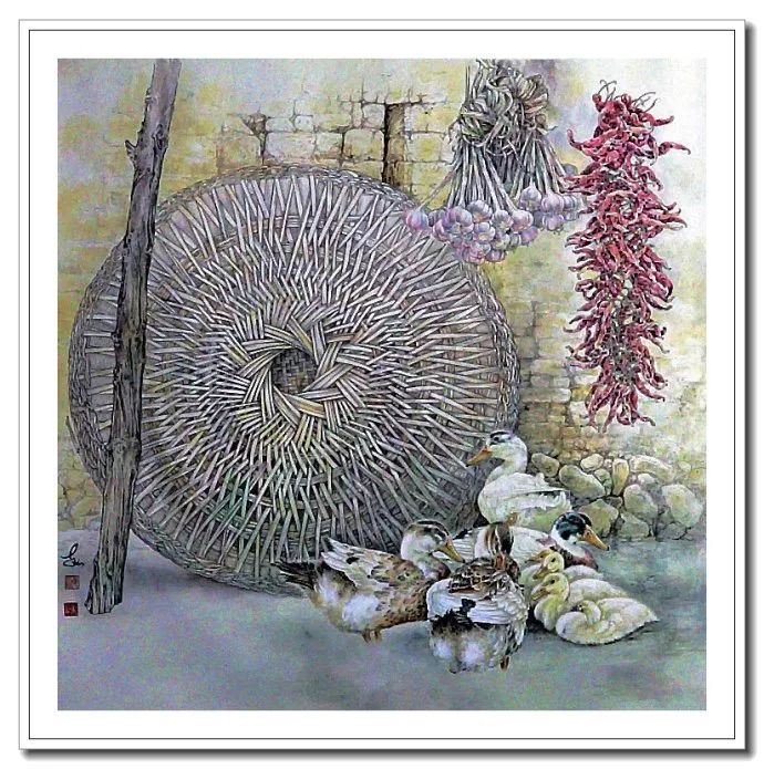 以工写神--陈东山工笔花鸟画