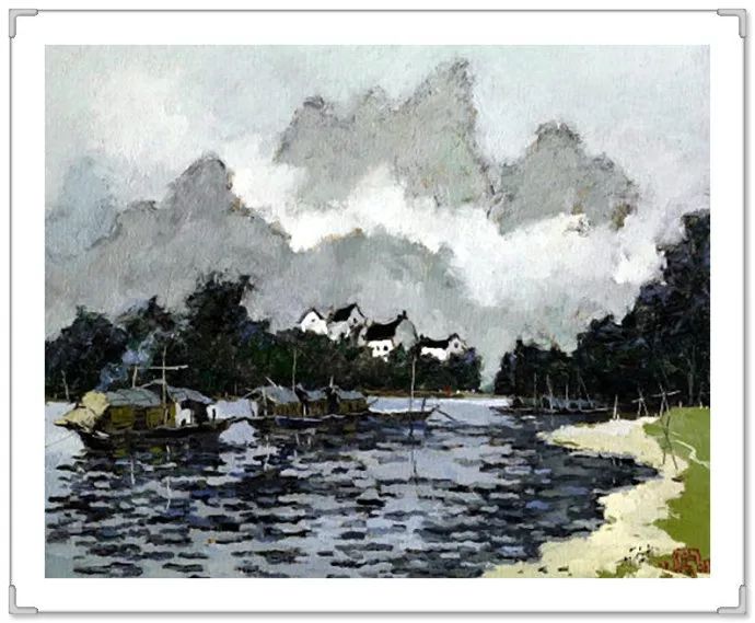 稚雅高洁--庞均油画