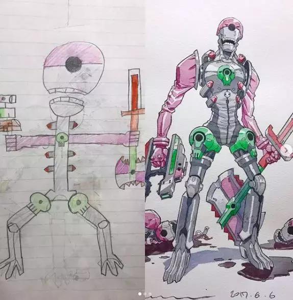 每一个灵魂画手都缺少一位艺术家父亲