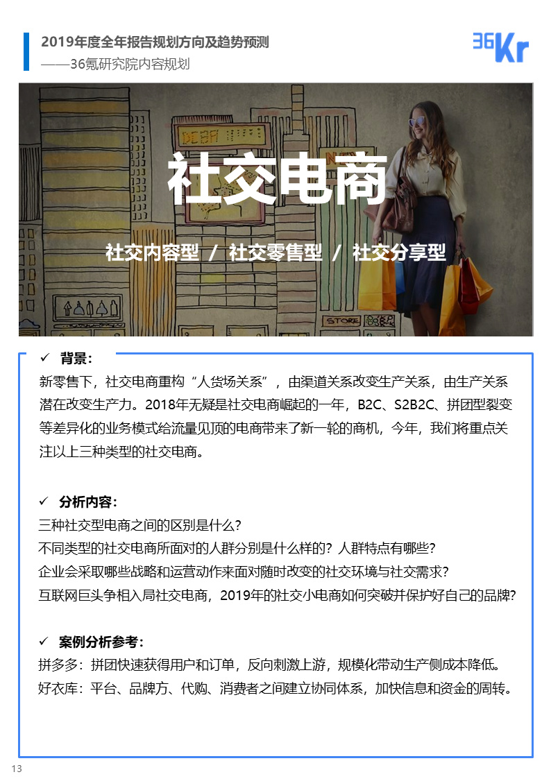 36氪研究|2019年风向趋势分析报告