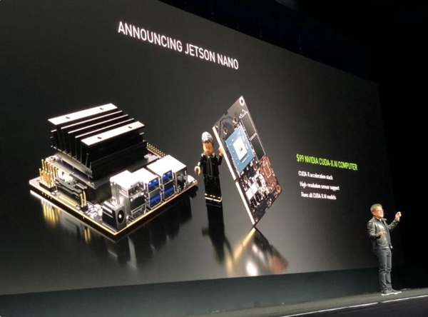 英伟达发布嵌入式电脑Jetson Nano：功耗仅5W