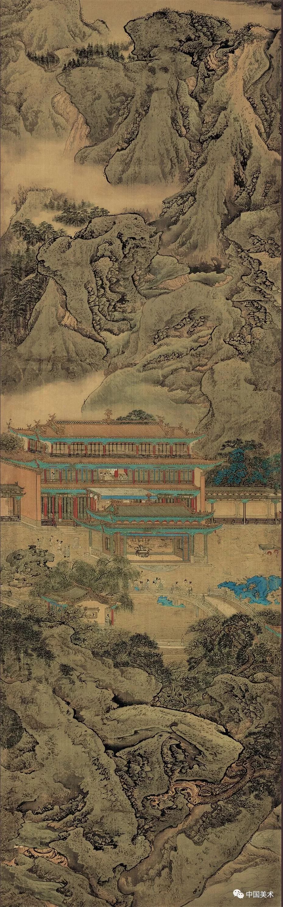 袁江阿房宫图高清