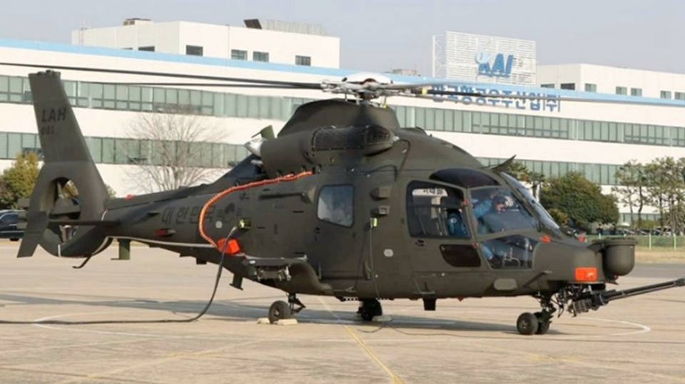 韩国国产武装直升机即将首飞 外形酷似中国武直9-军工