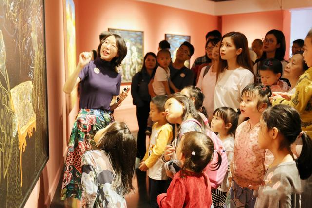 陪你出发—艺术启蒙公共教育活动 为郑泽生深圳画院个展画上句号