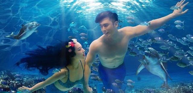 钟丽缇张根硕美人鱼婚纱照曝光 网友甚赞钟丽缇冰龄不老女神