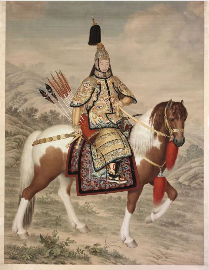 郎世宁《乾隆皇帝大阅图》