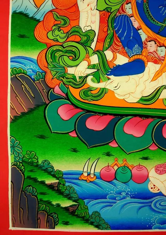 梵林文化-六臂玛哈嘎拉图解