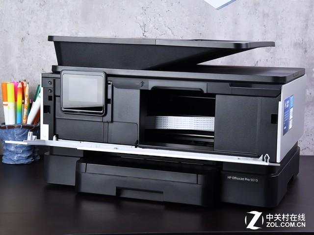 时尚外观智能内心 试用惠普新一代商喷一体机