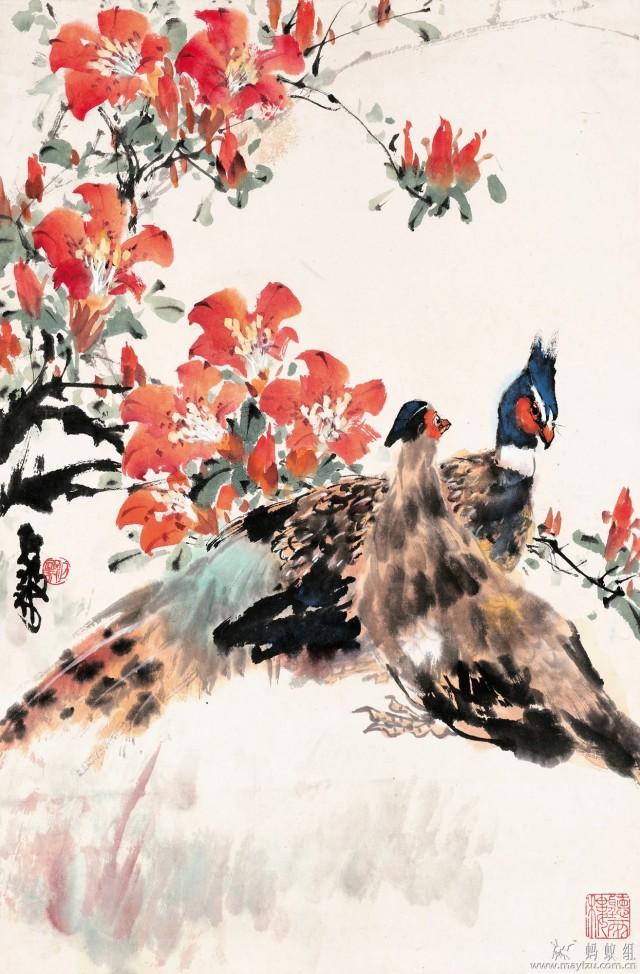 岭南陈子毅花鸟画作品选