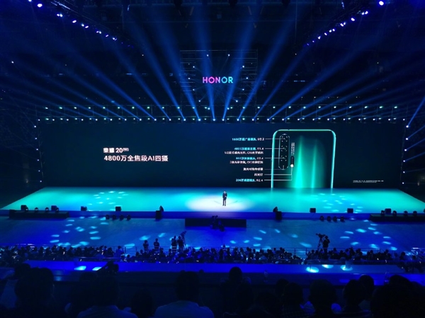 DXO全球第二高分！荣耀20 Pro搭载4800万全焦段AI四摄