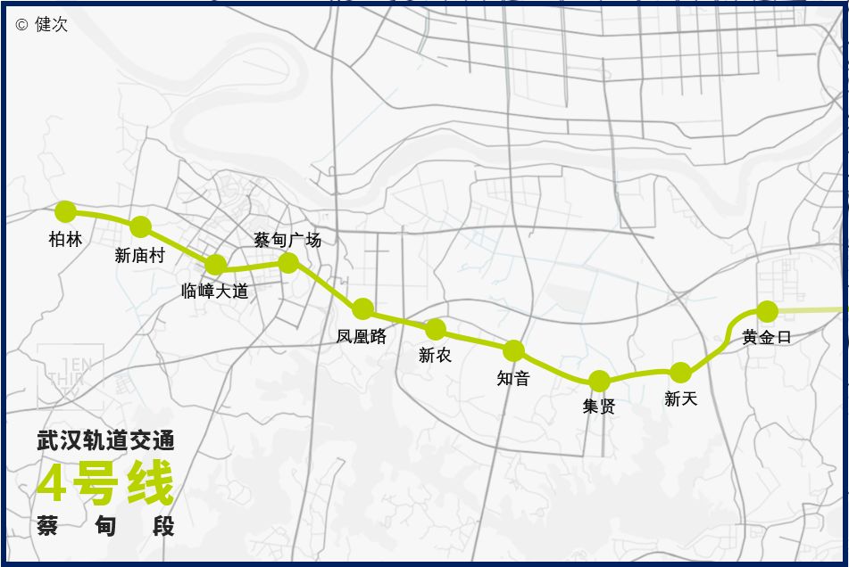 江夏又新增一条地铁线路,以后出门会方便!