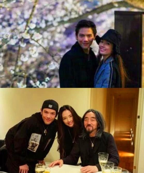 郭碧婷向佐恩爱现身香港街头，手牵手逛名店眼里只有对方