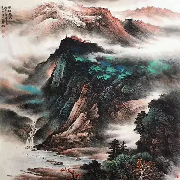 【艺术世界】画家张绪洪作品欣赏 —— 如诗如画,重峦叠嶂