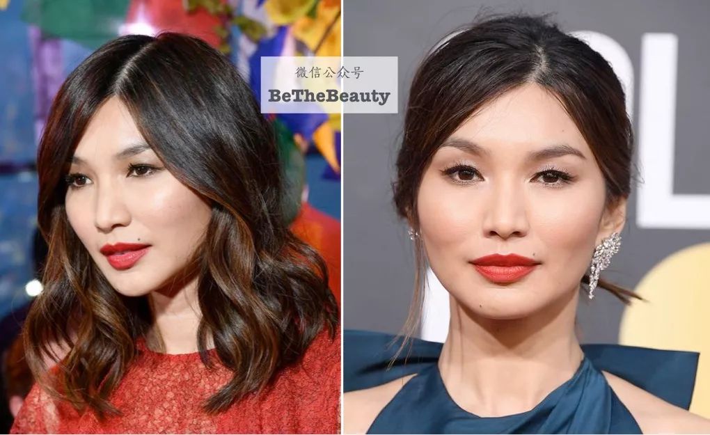 这类长相的妹子其实可以参考gemma chan,走 亚裔abc路线,还蛮洋气的